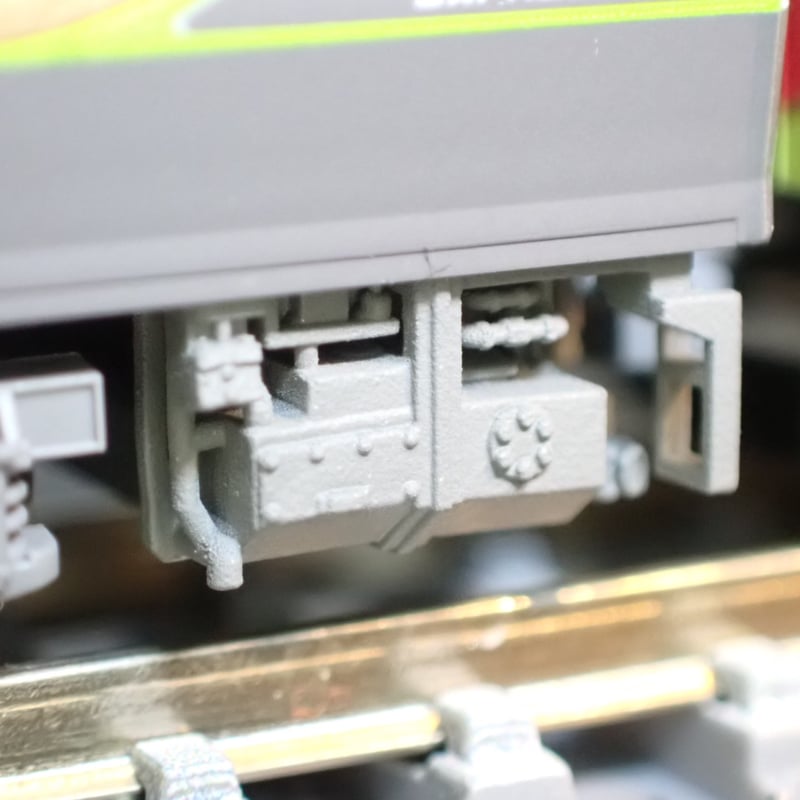 塗装済み】JR四国2700系トイレタンク5両分＋排障器5両分/Nゲージ