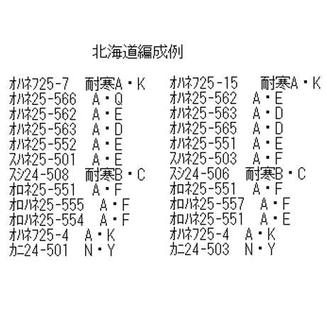 TNタイプ24系北斗星「北海道仕様」耐寒トイレタンク・ドア下ステップ12両分＋α ver.2/Nゲージ