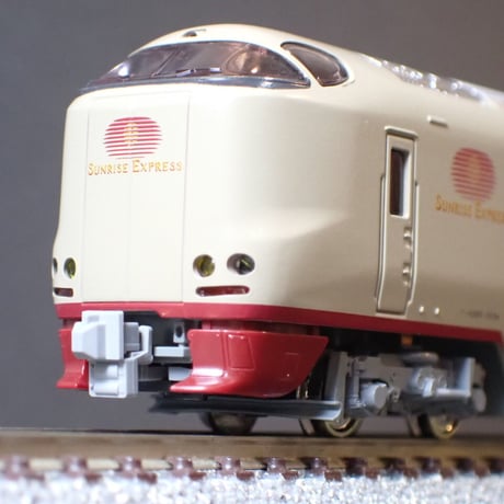285系サンライズエクスプレス スノープロウ2個入りグレイ色