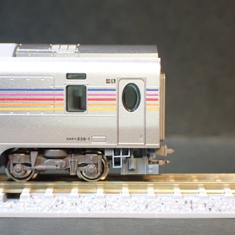 Kタイプ E26系カシオペア車端タンク・機器フル編成12両分/Nゲージ