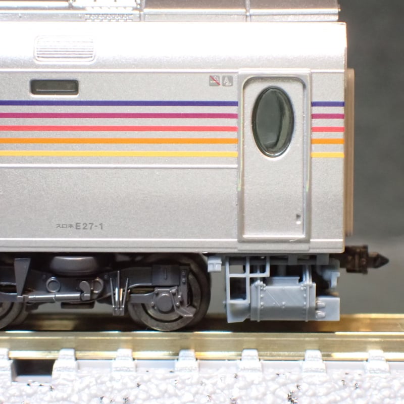 TNタイプ E26系カシオペア車端タンク・機器フル編成12両分/Nゲージ