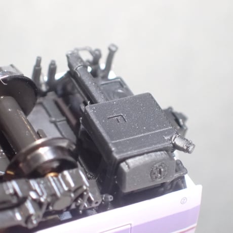 381系 基本6両分トイレタンク・車端パーツ Ver,2/Nゲージ