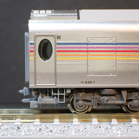 Kタイプ E26系カシオペア車端タンク・機器フル編成12両分/Nゲージ
