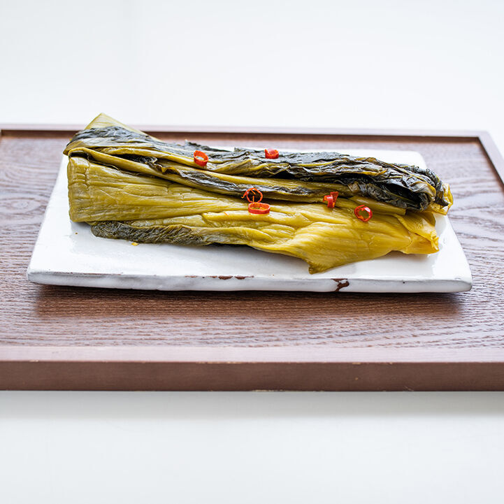 瀬高産 高菜漬(ホール) 250g | いちふく オンラインストア