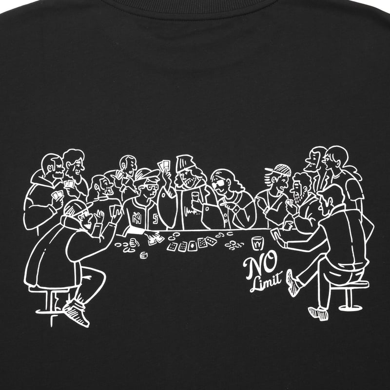 最後の晩餐Tシャツ ブラック | No Limit