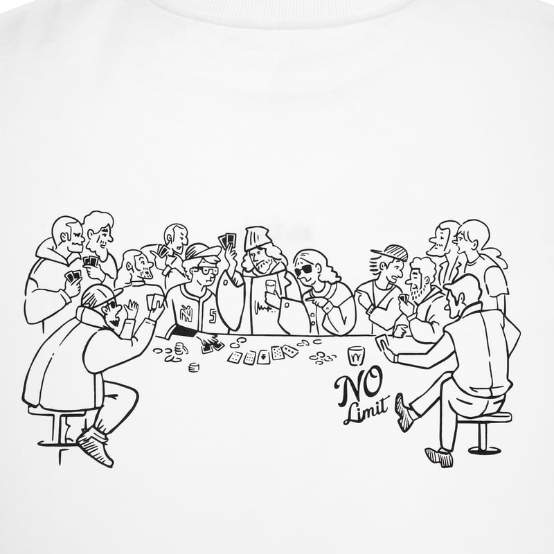 最後の晩餐Tシャツ ホワイト | No Limit