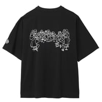 最後の晩餐Tシャツ ブラック