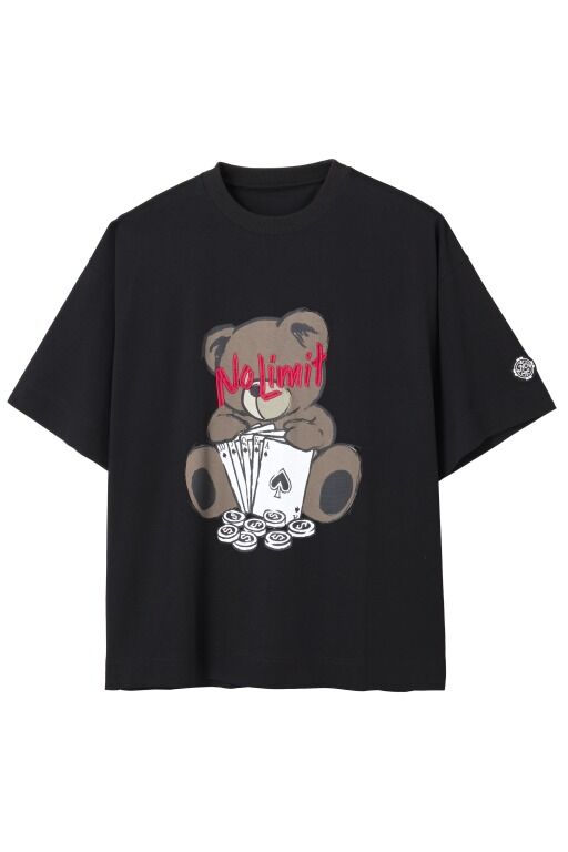 NOREMID（ノーリミッド）　ブラックボーンTシャツ NOREMID -MサイズBlack ボーンTシャツ