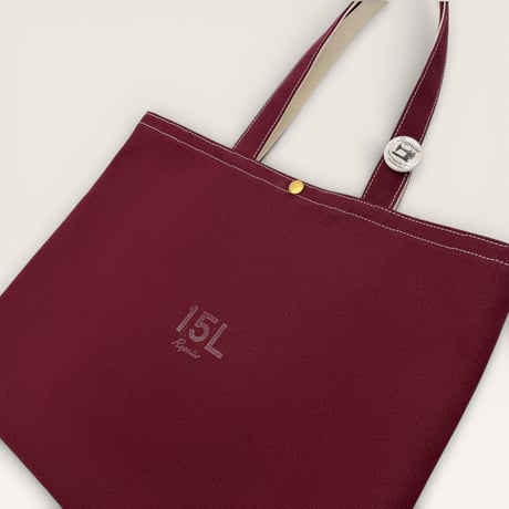 15Lキャンバストートバッグ（ハンドメイド／キャンバス／帆布／軽量／大容量）