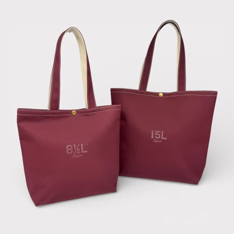 8+1/2Lキャンバストートバッグ（ハンドメイド／キャンバス／帆布／軽量／大容量）