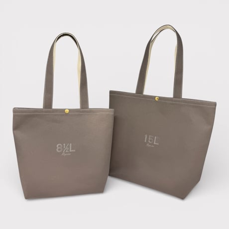 8+1/2Lキャンバストートバッグ（ハンドメイド／キャンバス／帆布／軽量／大容量）