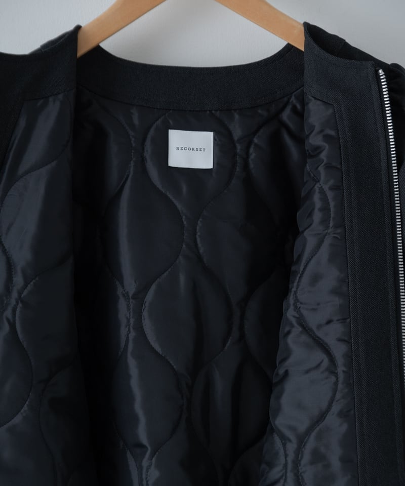 COCOON_LINE IN_SIDE WAVE/QUILT COAT・RE-52220003