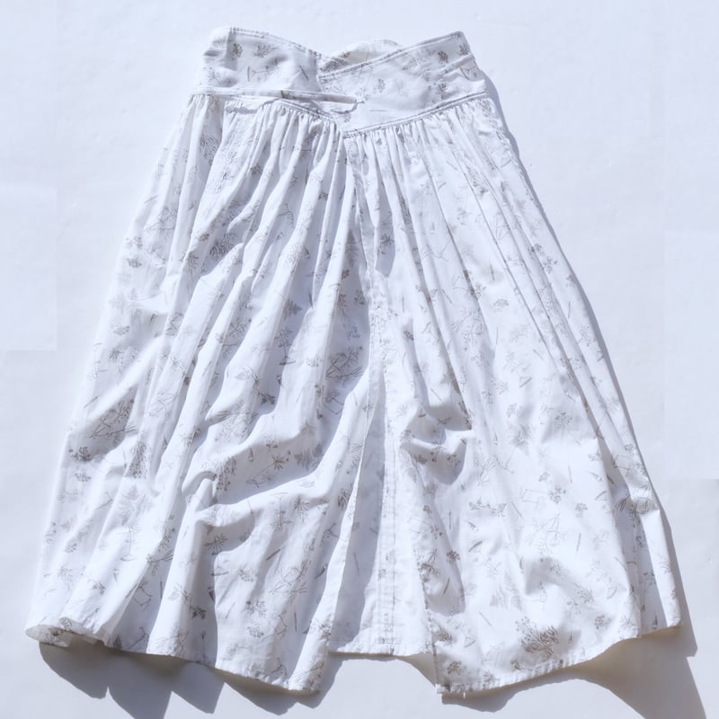 ハンガリースカート(アンティーク花柄) | シロトクロト 