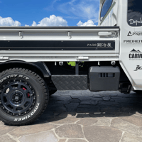 アルミステップ運転席側 カバータイプblack <D>