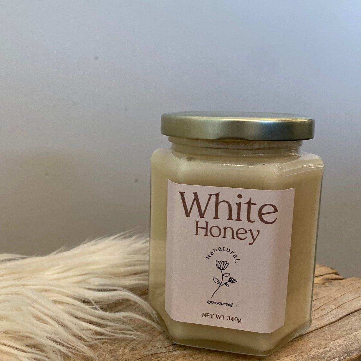 Original White Honey （340g） | オーガニックはちみつ PONO