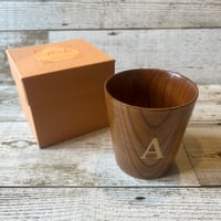 フリーカップ　茶木