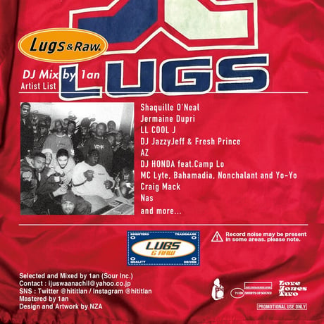 LUGS & RAW (MIXCD-R)