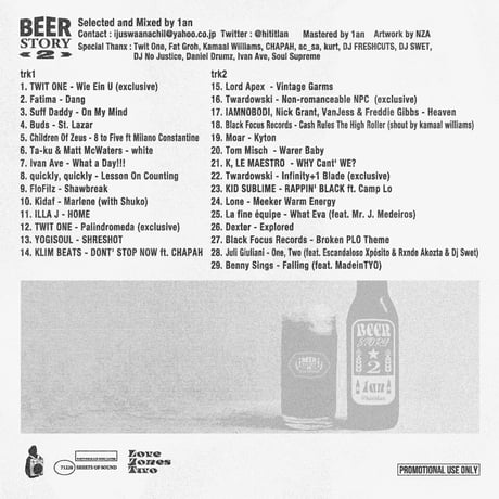 BEERSTORY2 (MIX CD-R)