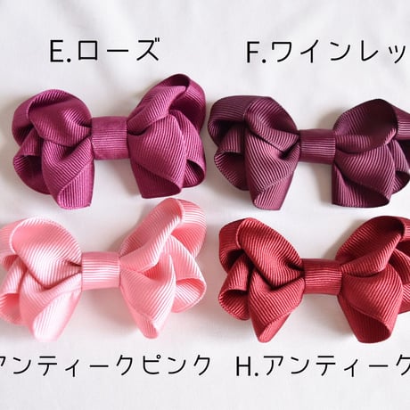 No.281 シンプルふんわりリボン