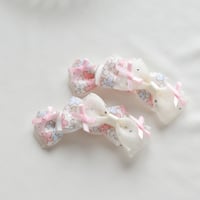 No.241 キュートなナチュラルフラワーリボン
