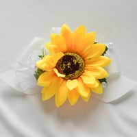 No.303 スッポリ被れる大きなひまわりチョーカー