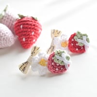 No.297 cotton strawberry&flower