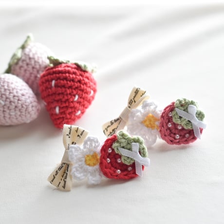 No.297 cotton strawberry&flower