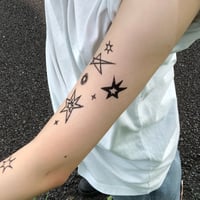 Tattoo seal ( pixel star）