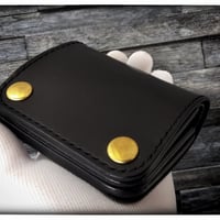 【_____sk】トラッカーウォレット150 【お札を折らずに収納】 お札を折らずに収納】COW CRUST トラッカーウォレット150