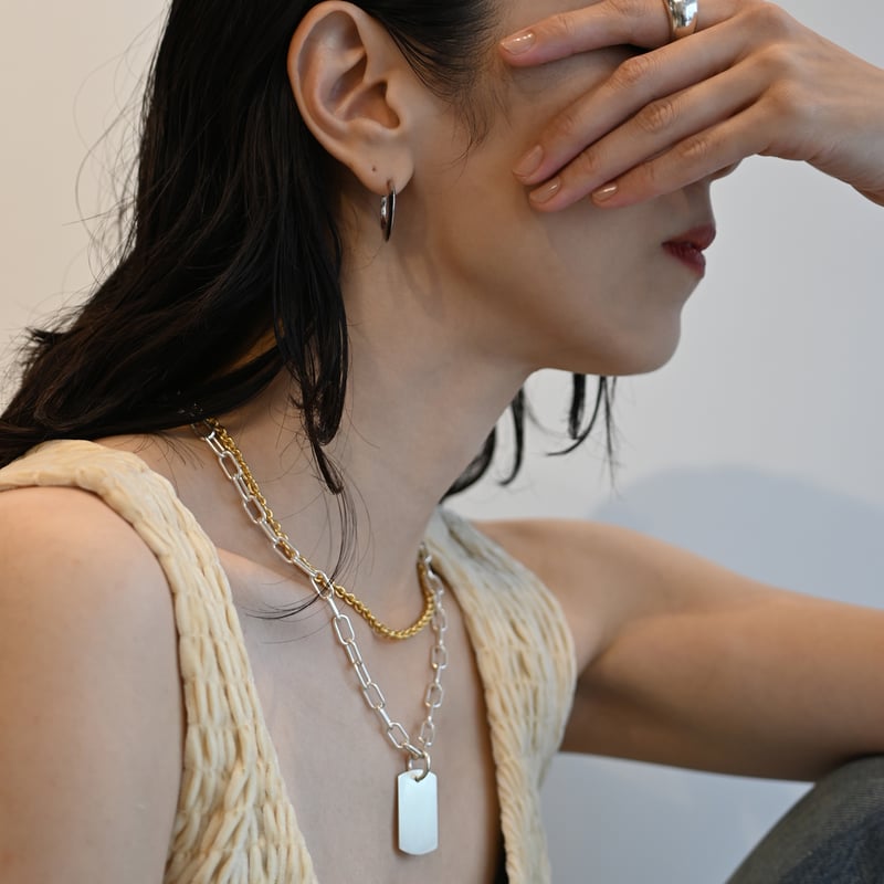 atur Reiko Abe ネックレス シルバー925（18金コーティング