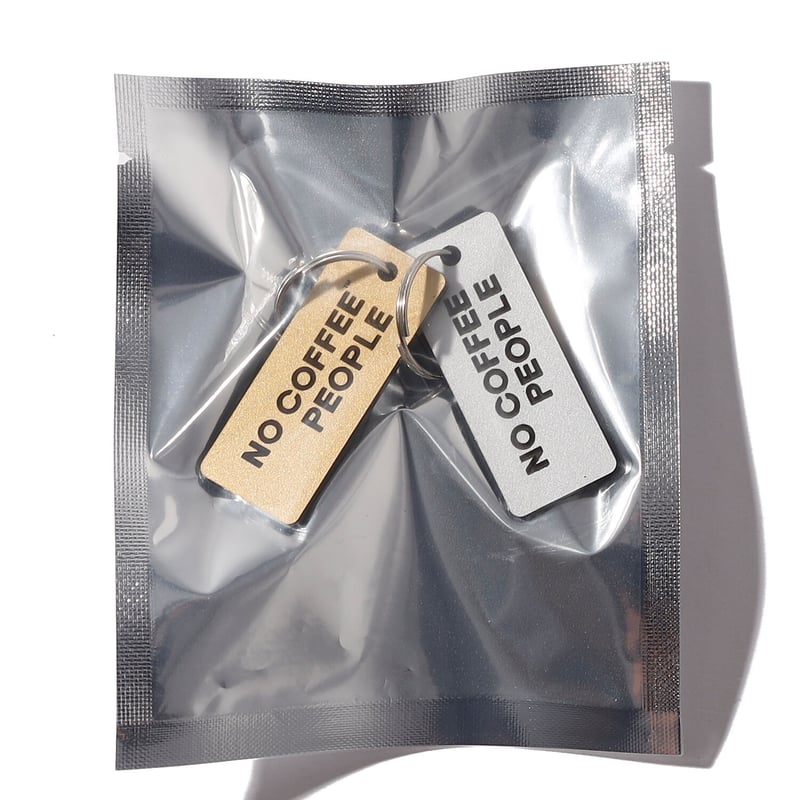 NO COFFEE PEOPLE アクリルプレートKEY RING セット | COFFEE