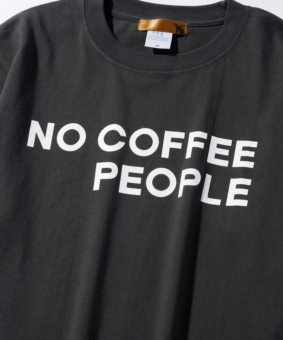 NO COFFEE ターコイズシャツ NO COFFEE tシャツ スプラッシュブリーチL/S TEE メンズ