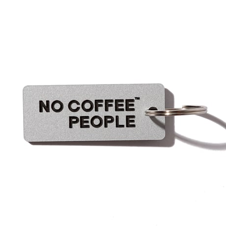 NO COFFEE  PEOPLE アクリルプレートKEY RING セット
