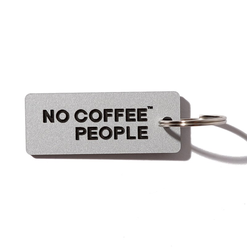 NO COFFEE PEOPLE アクリルプレートKEY RING セット | COFFEE
