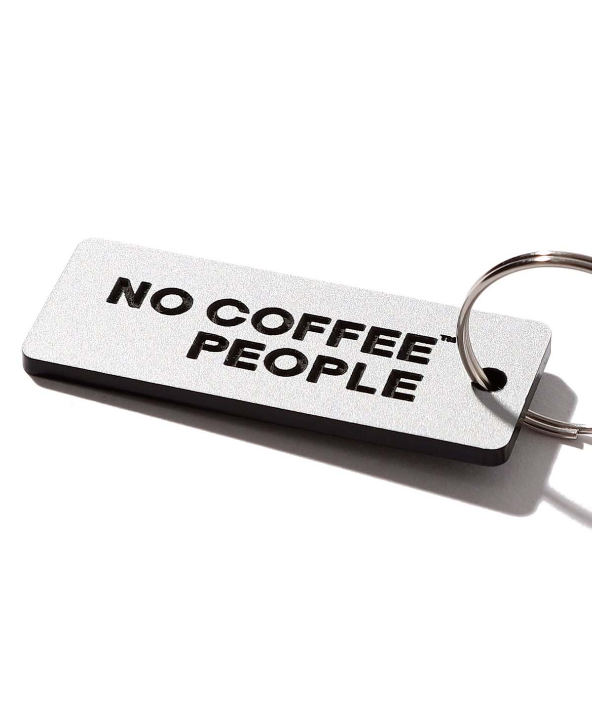 NO COFFEE PEOPLE アクリルプレートKEY RING セット