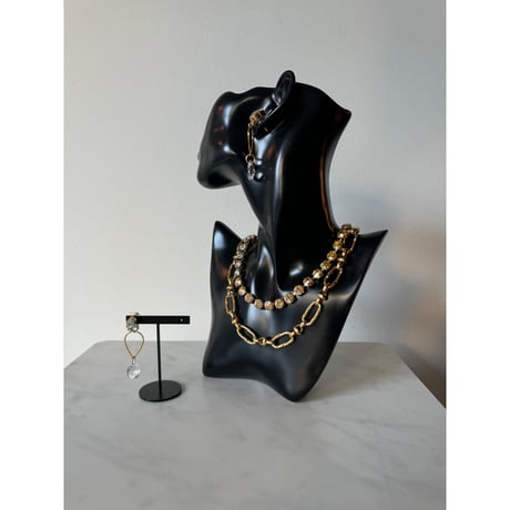 CREZUS Paris | CRILLON Necklace ( Beige / Gold )