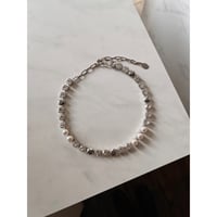 CREZUS Paris | S40 Necklace (crystal, silver & pearl)