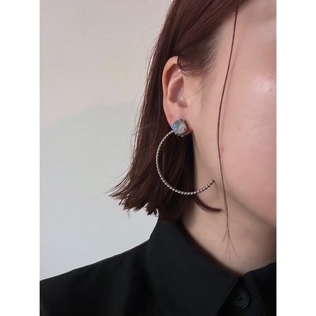 CREZUS Paris | 23H7 Pierced Earrings