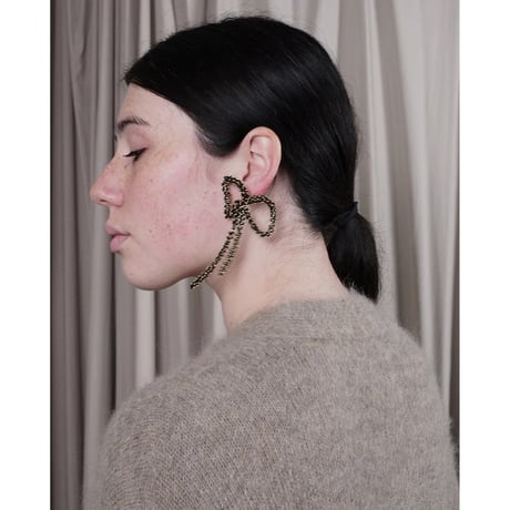 BEATRIZPALACIOS Madrid | BLACK BOW EARRINGS