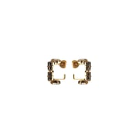 CREZUS Paris | SALTO Pierced Earrings( Gold )