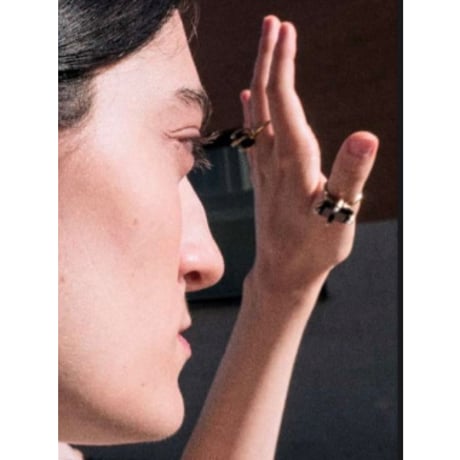 BEATRIZPALACIOS Madrid | BLACK COCKTAIL RING