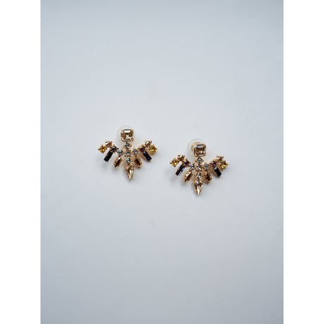 CREZUS Paris | BOND Pierced Earrings ( Gold )