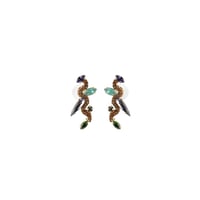 CREZUS Paris | VENUM Pierced Earrings ( Gold )