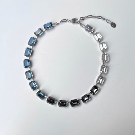CREZUS Paris | ROYALS Necklace ( Grey / Silver )