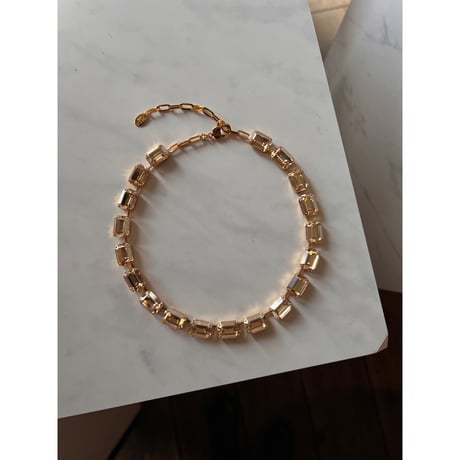 CREZUS Paris | ROYALS Necklace ( Beige / Gold )