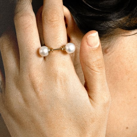 BEATRIZPALACIOS Madrid | NO.5 PEARL BALL PIERCING by one