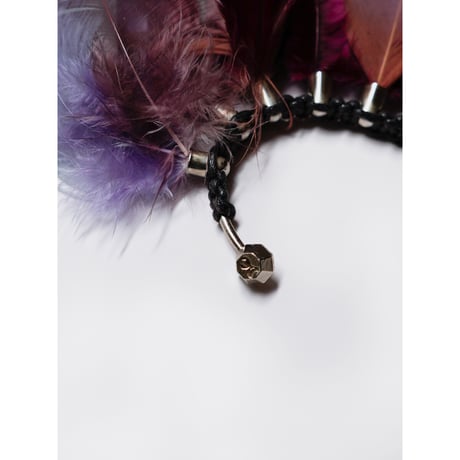 Delphine Charlotte Parmentier Paris | EDEN3 Feather Ear Cuff by one ( Pink )