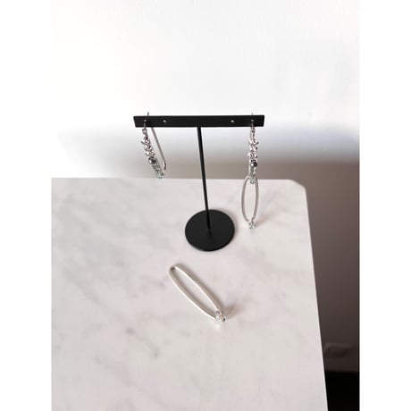 CREZUS Paris | ZODIAC Hoop Earrings ( Silver )