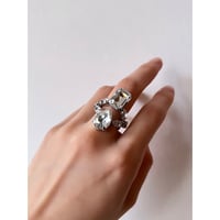 CREZUS Paris | HERA Ring ( Crystal / Silver )