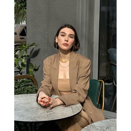 LYNYER London : NUBIA Y CHAIN EARRING